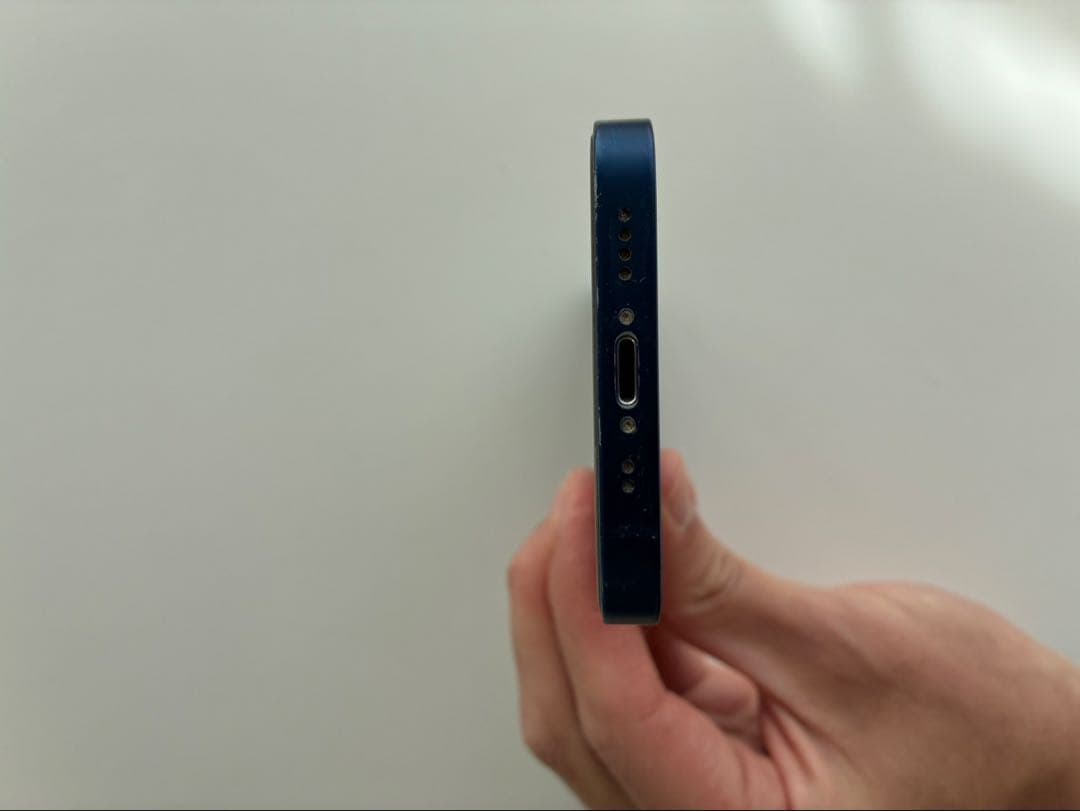 iPhone 12miniブルー 本体 + ケース付き