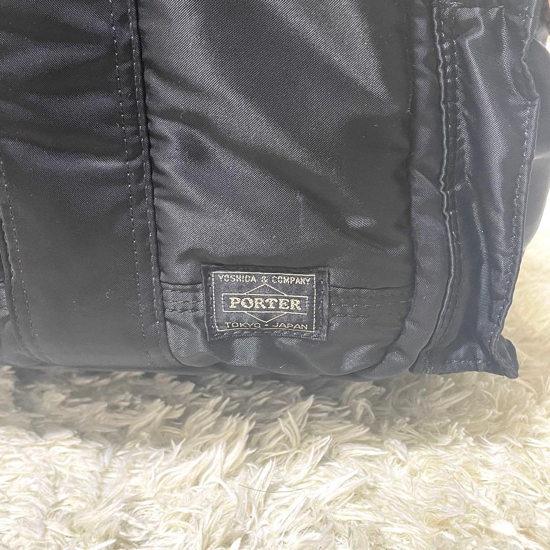 PORTER ポーター　タンカー ダッフルバッグ　ブラック ボストン　Lサイズ