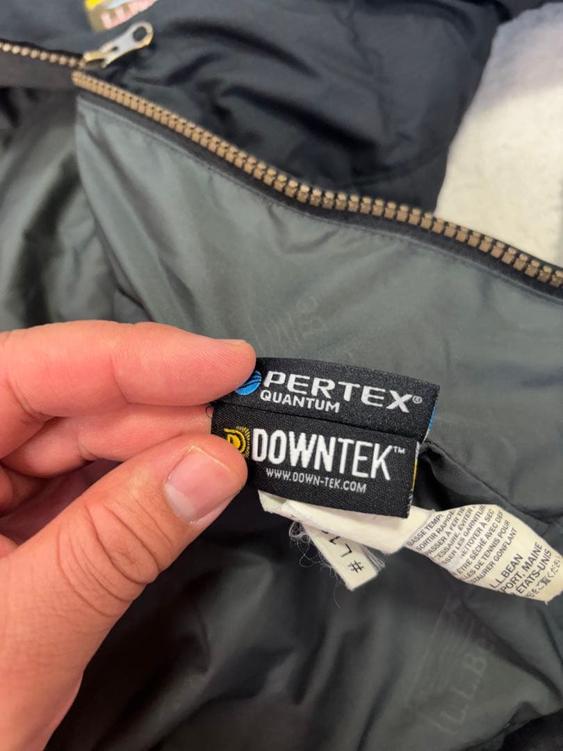 LLbean マウンテンプルオーバーダウン（米国L・日本XL）