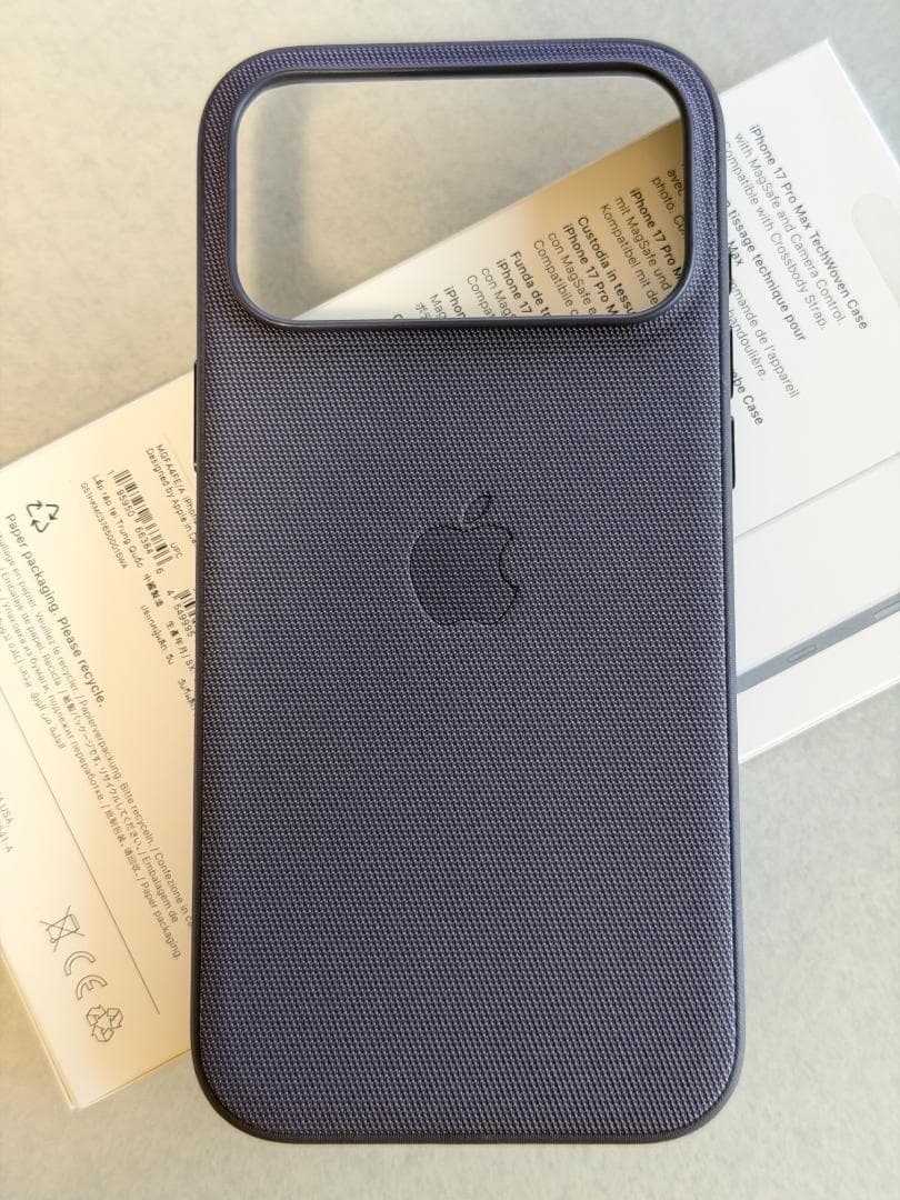 Apple iPhone 17 Pro Max テックウーブンケース パープル