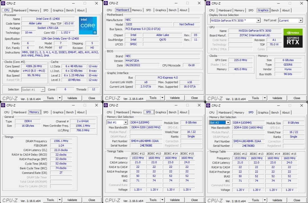 NEC MATE i5-12400/16GB/1TB/RTX3050 ゲーミング