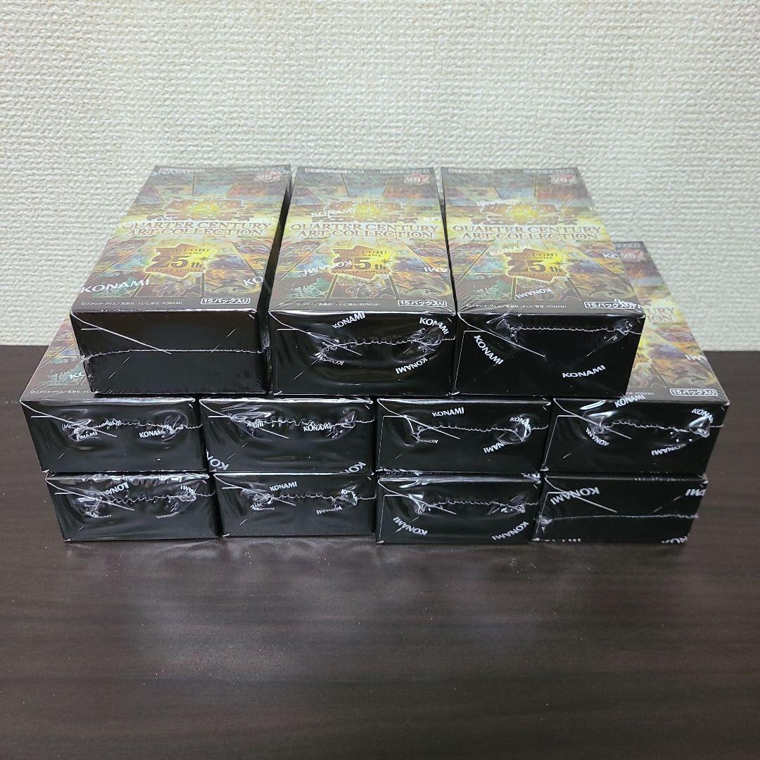 【新品未開封】遊戯王クォーターセンチュリーアートコレクション 11box