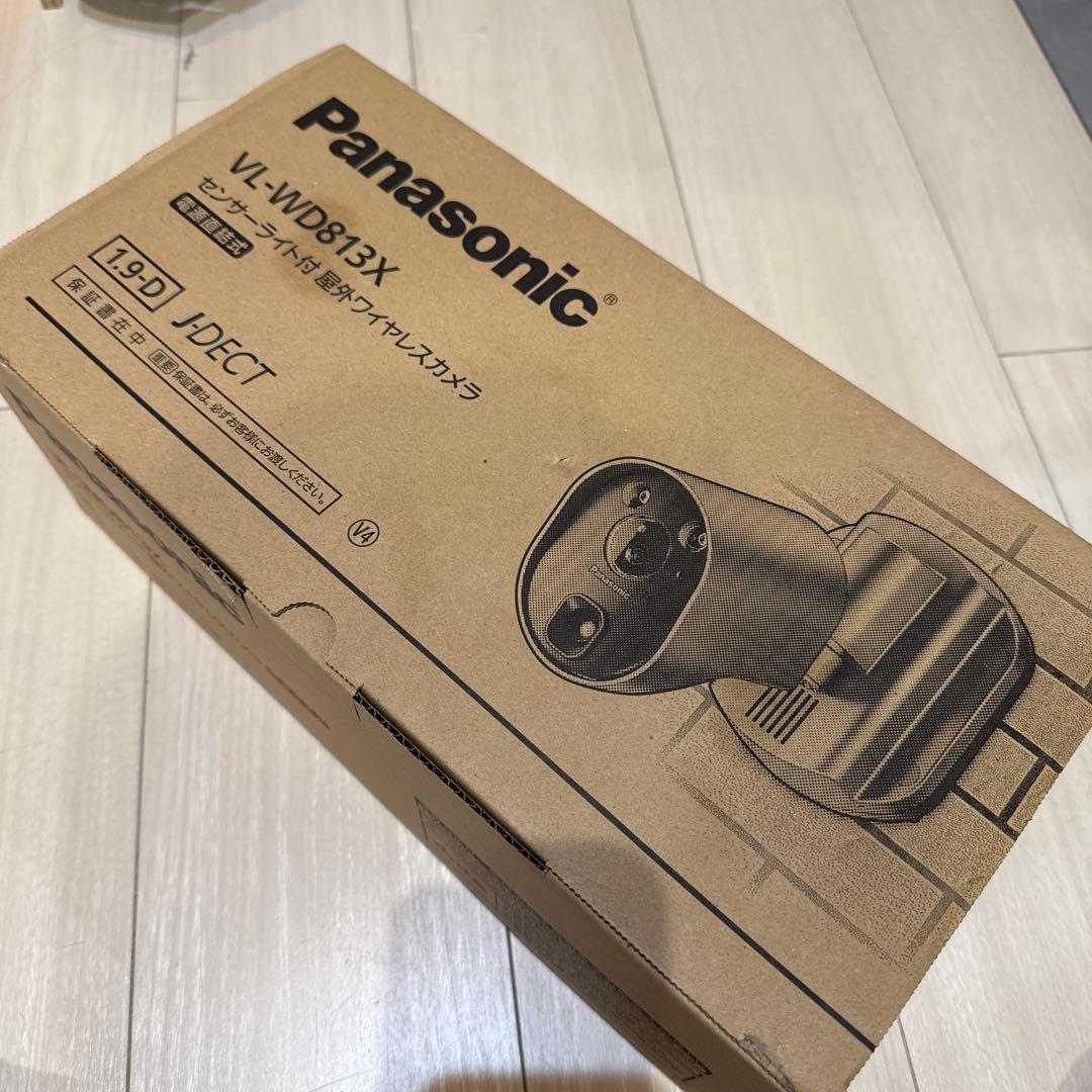 Panasonic VL-WD813X センサーライト付屋外カメラ