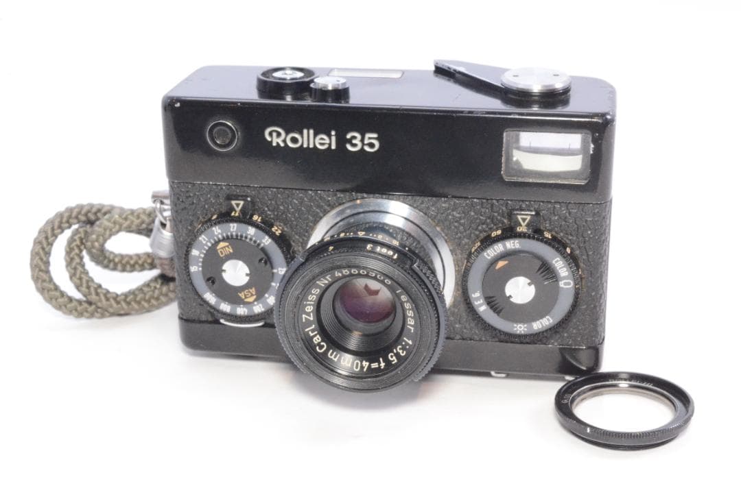 ◆外観美品◆ Rollei 35 初期型 ドイツ製 Tessar @23