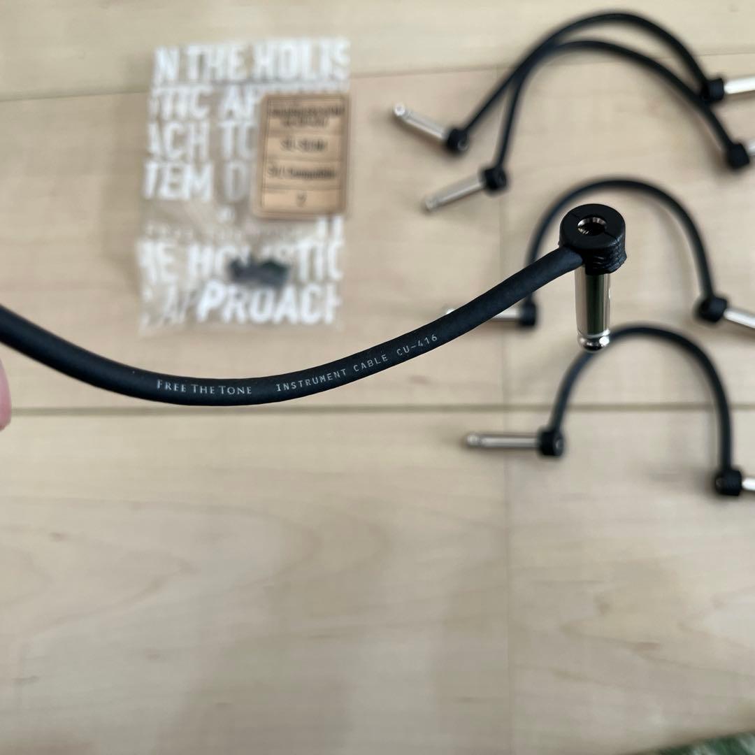 free the tone ソルダーレスケーブル＋おまけキャップ