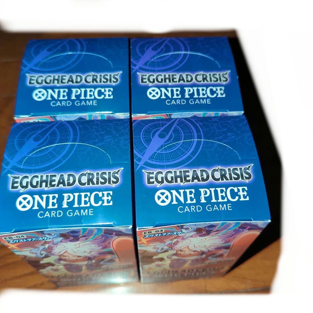 ONE PIECE 　エッグヘッドクライシス 　4BOX テープ付き
