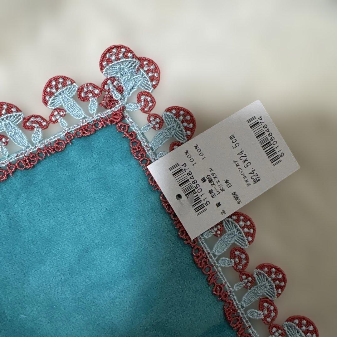 【新品未使用】近沢レース　タオルハンカチ　シーズン　4枚セット