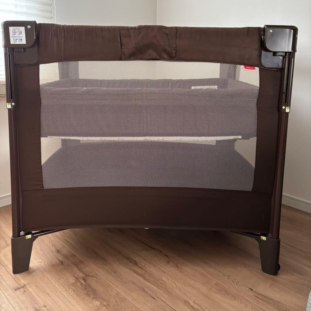 【美品】アップリカ　ココネルエアー　プラス　チョコレートBR