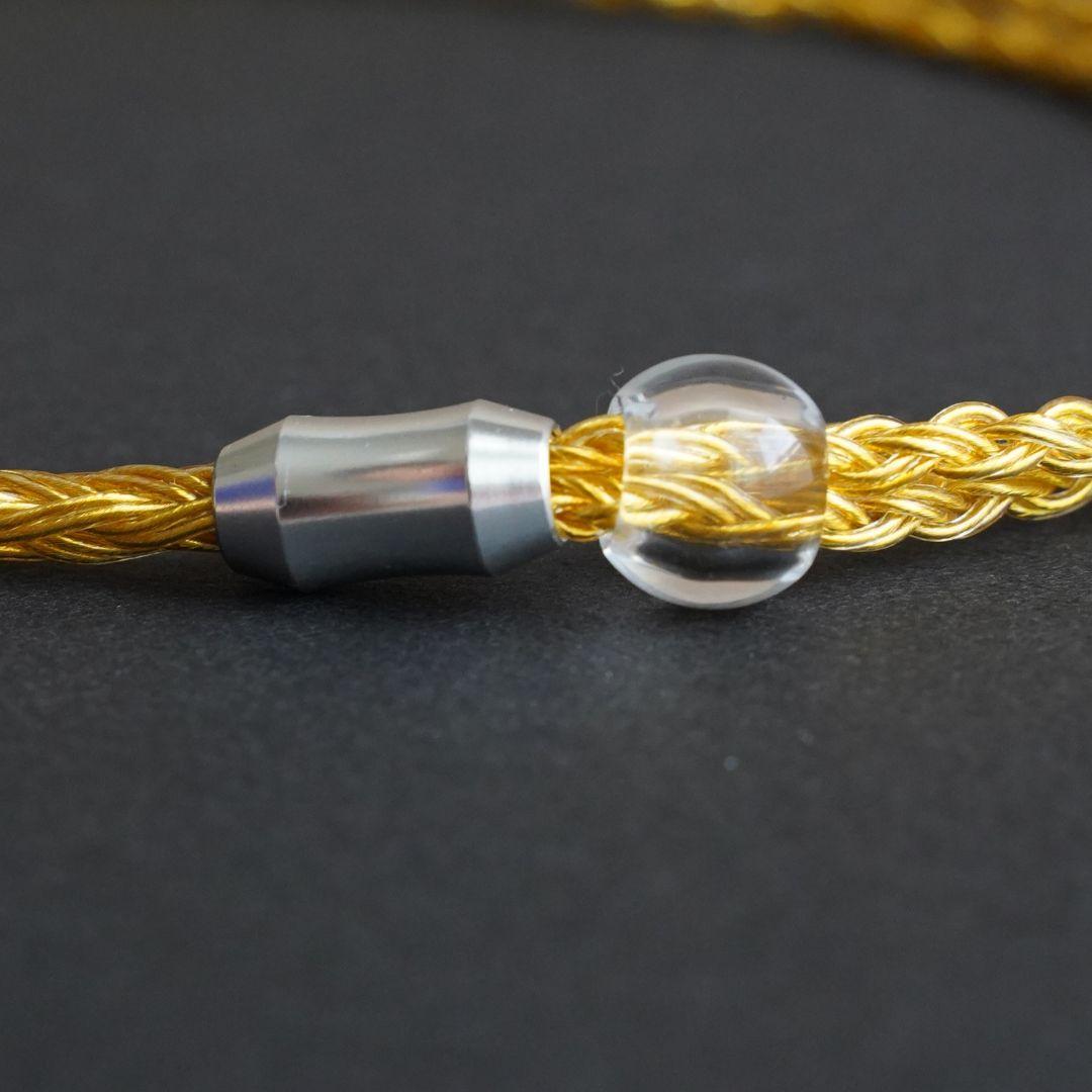 超希少!16芯 金メッキリケーブル 膨張式mmcx/4.4mm バランス