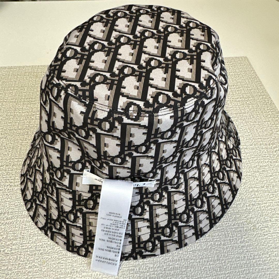 Christian Dior バケットハット ロゴパターン※即買い者様歓迎最安値