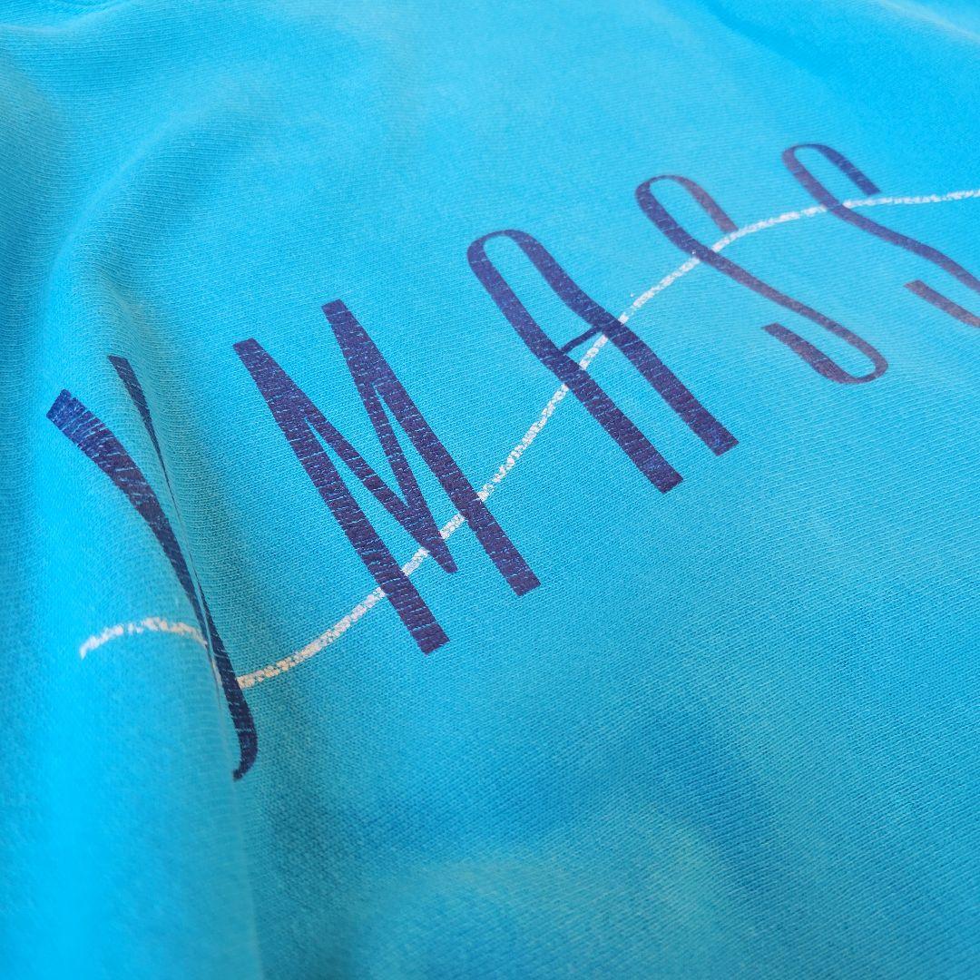 90s USA製 チャンピオン リバースウィーブ UMASS プリント