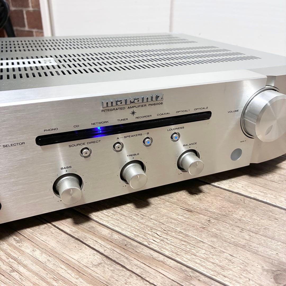 marantz PM6006 プリメインアンプ オーディオ機器 リモコン付