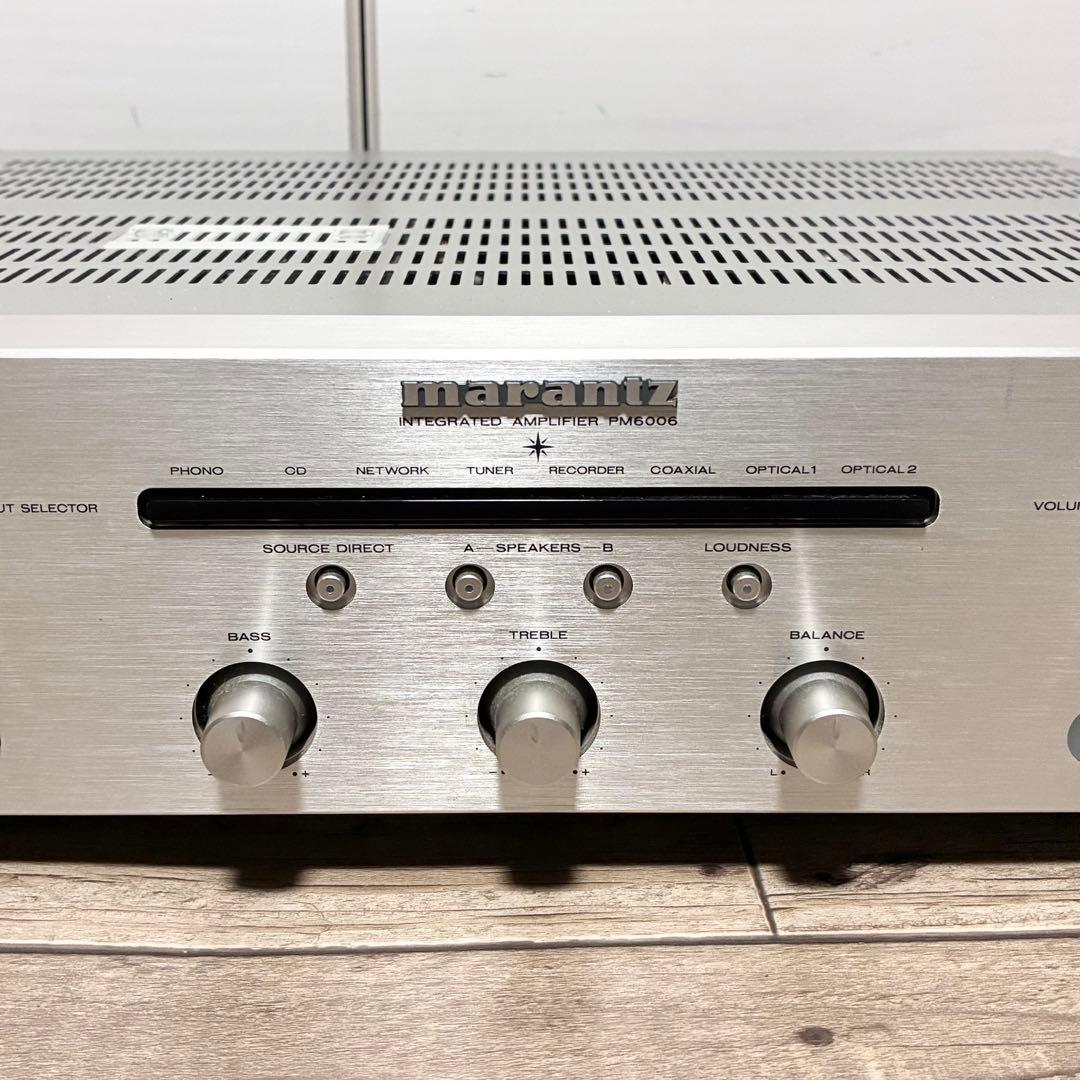 marantz PM6006 プリメインアンプ オーディオ機器 リモコン付