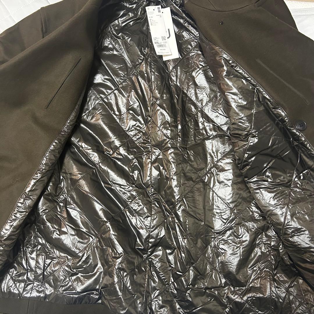 UNIQLO ＋J ウールブレンド オーバーサイズ ピーコート XXL