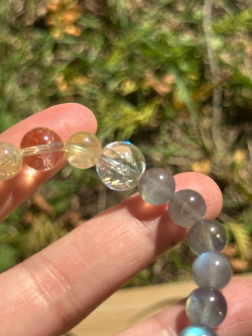 ユニドロブレスレット　イエロー系