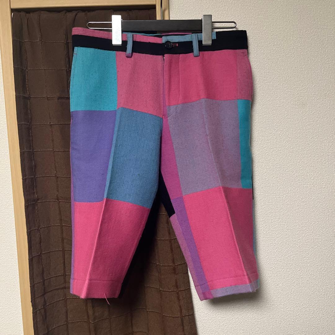 tao comme des garcons チェック ショーツ