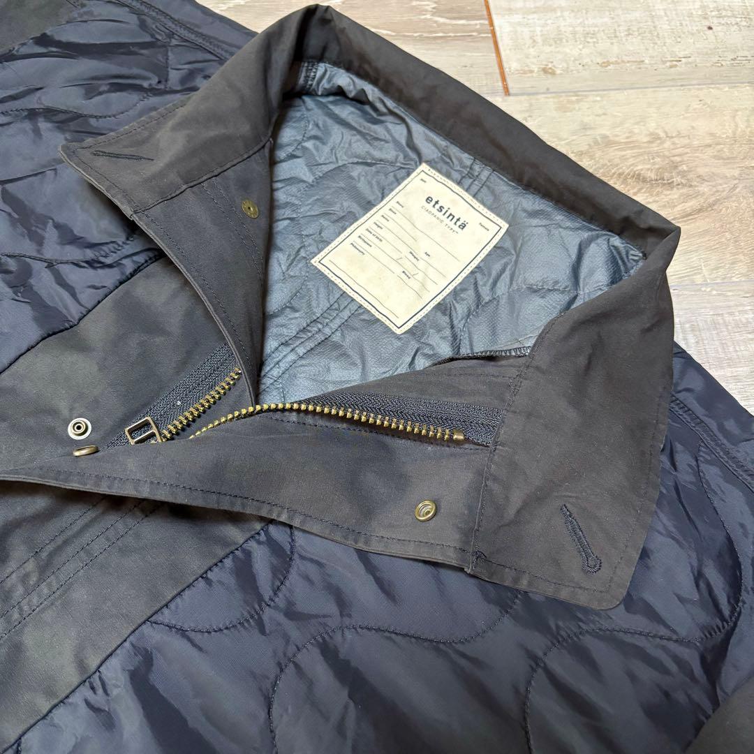 【etsinta 】エシンタ　切替マキシミリタリーコート