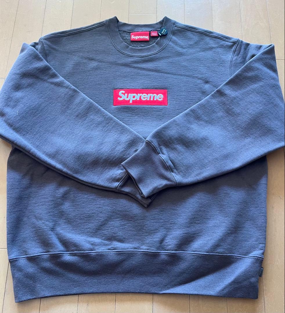 supreme ボックスロゴ　スウェット　トレーナー　S