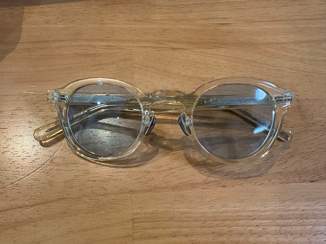 最終値下げ　kearny dearie サングラス　clear yellow