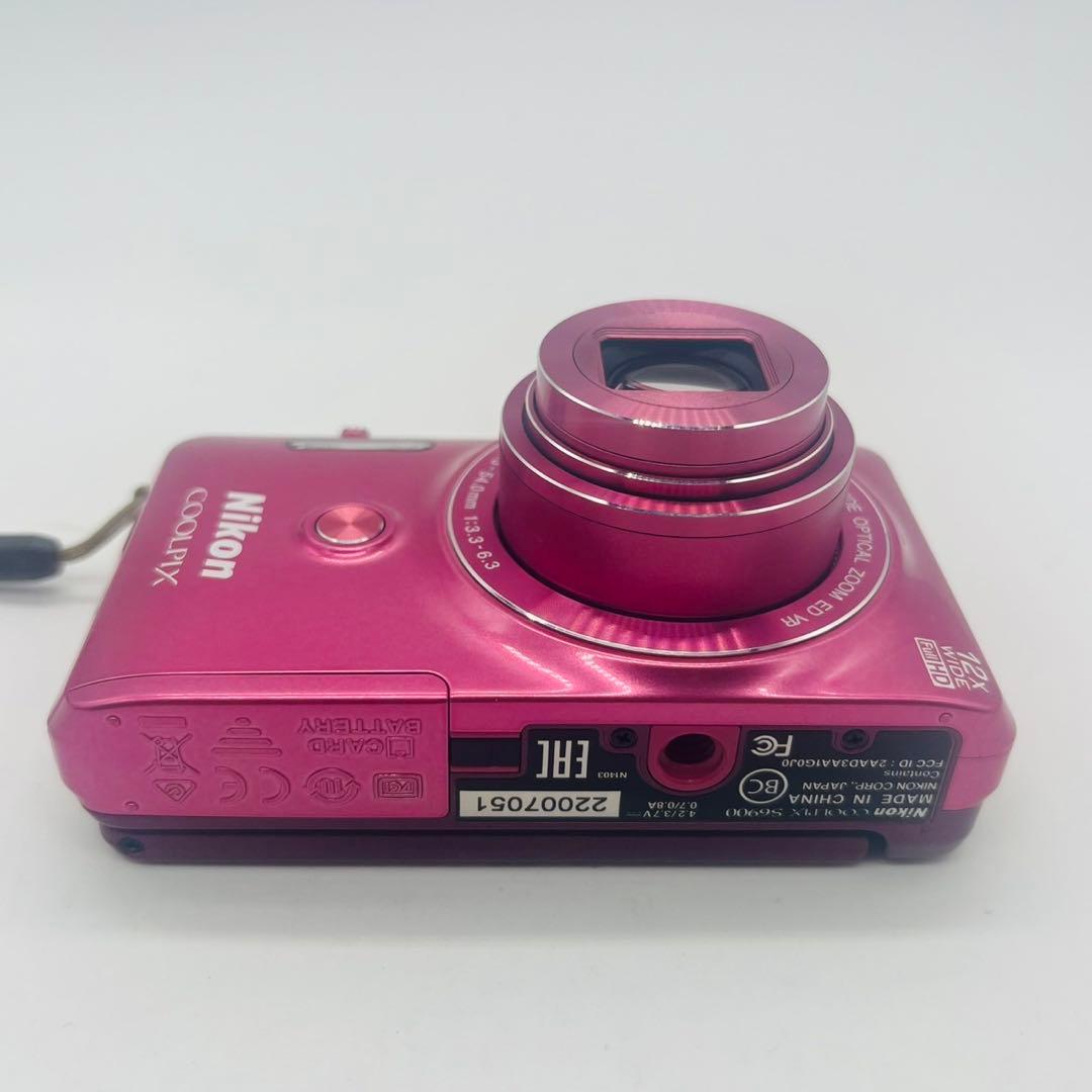 【極上美品動作確認済み】Nikon COOLPIX S6900 デジタルカメラ
