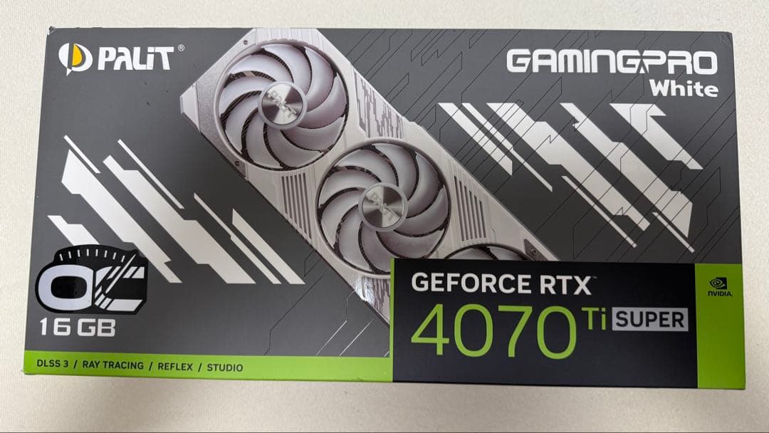 グラフィックボード・グラボ・ビデオカード PALIT GEFORCE RTX 4070 Ti SUPER 16GB