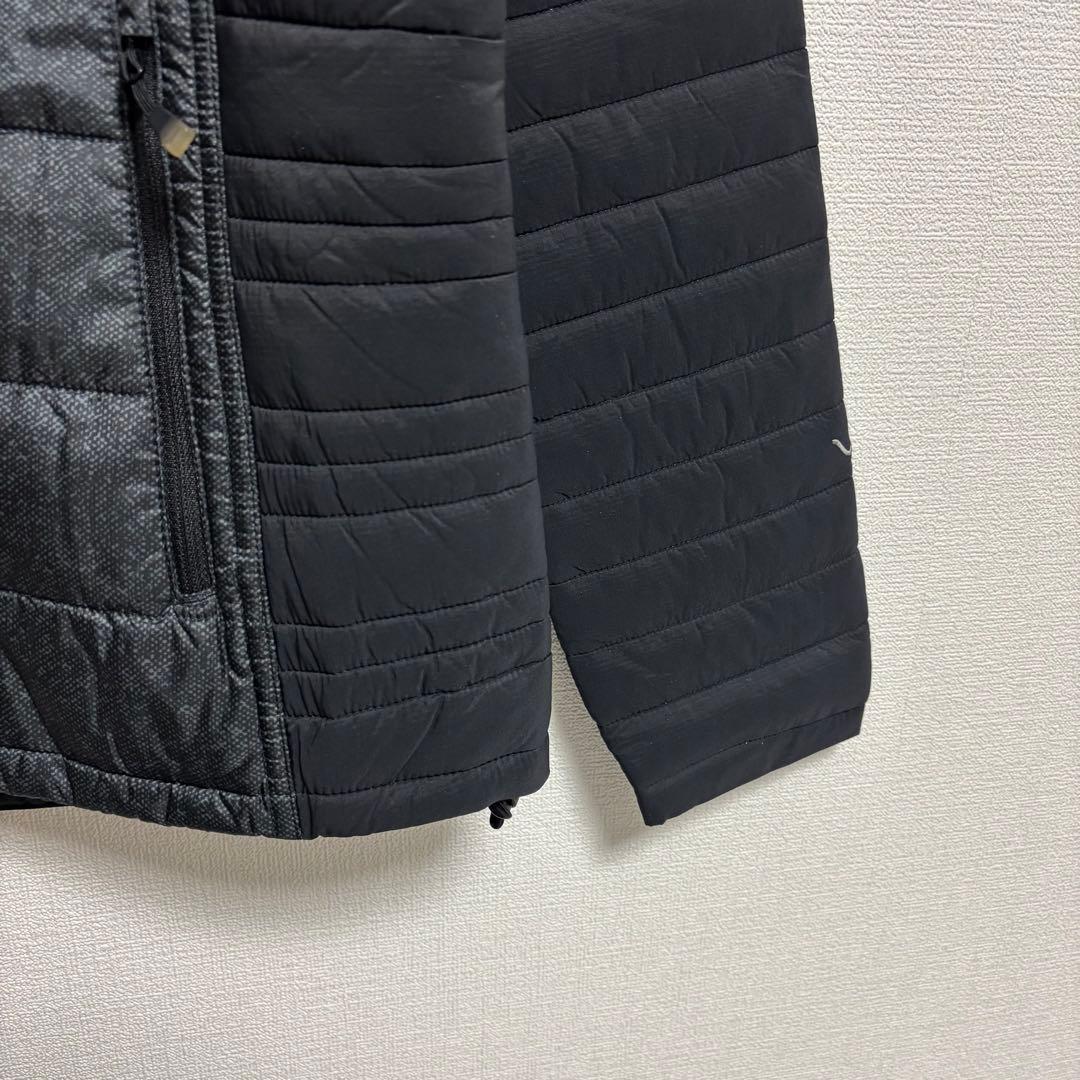 新品タグ付　ノースフェイス 中綿ジャケット 【グレー×ブラック　レディースL】
