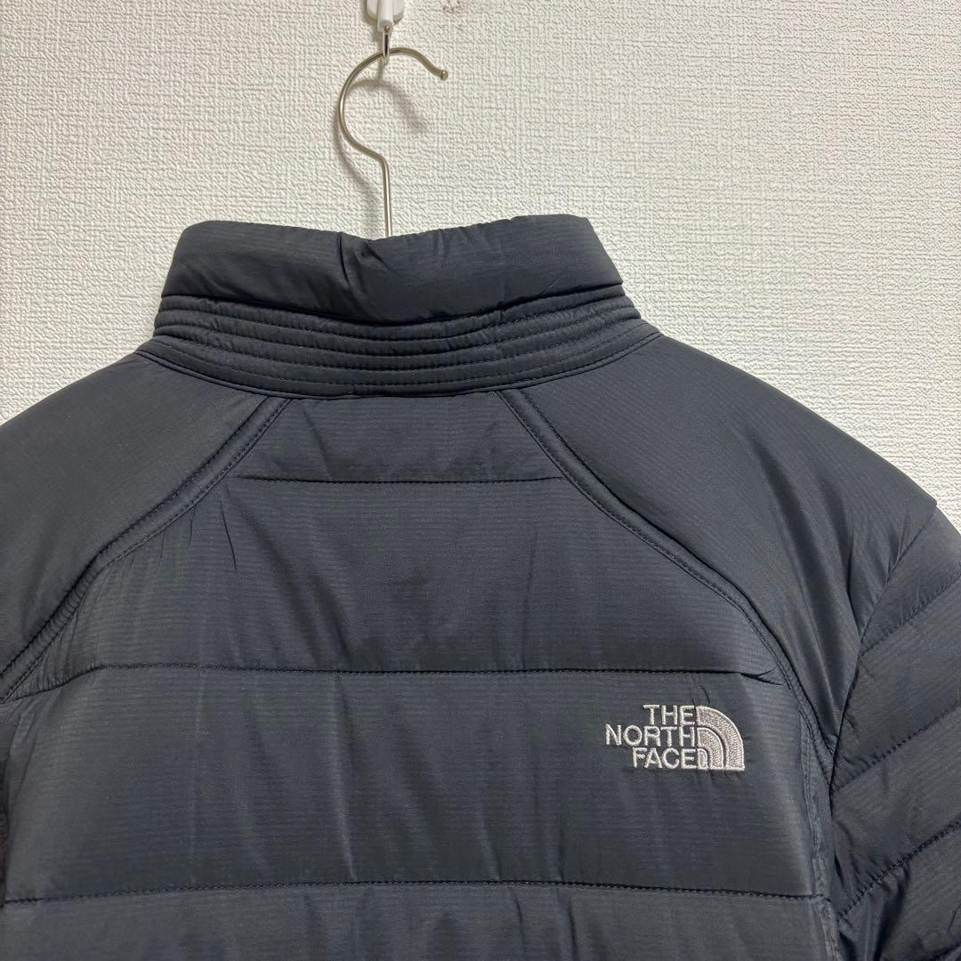 新品タグ付　ノースフェイス 中綿ジャケット 【グレー×ブラック　レディースL】