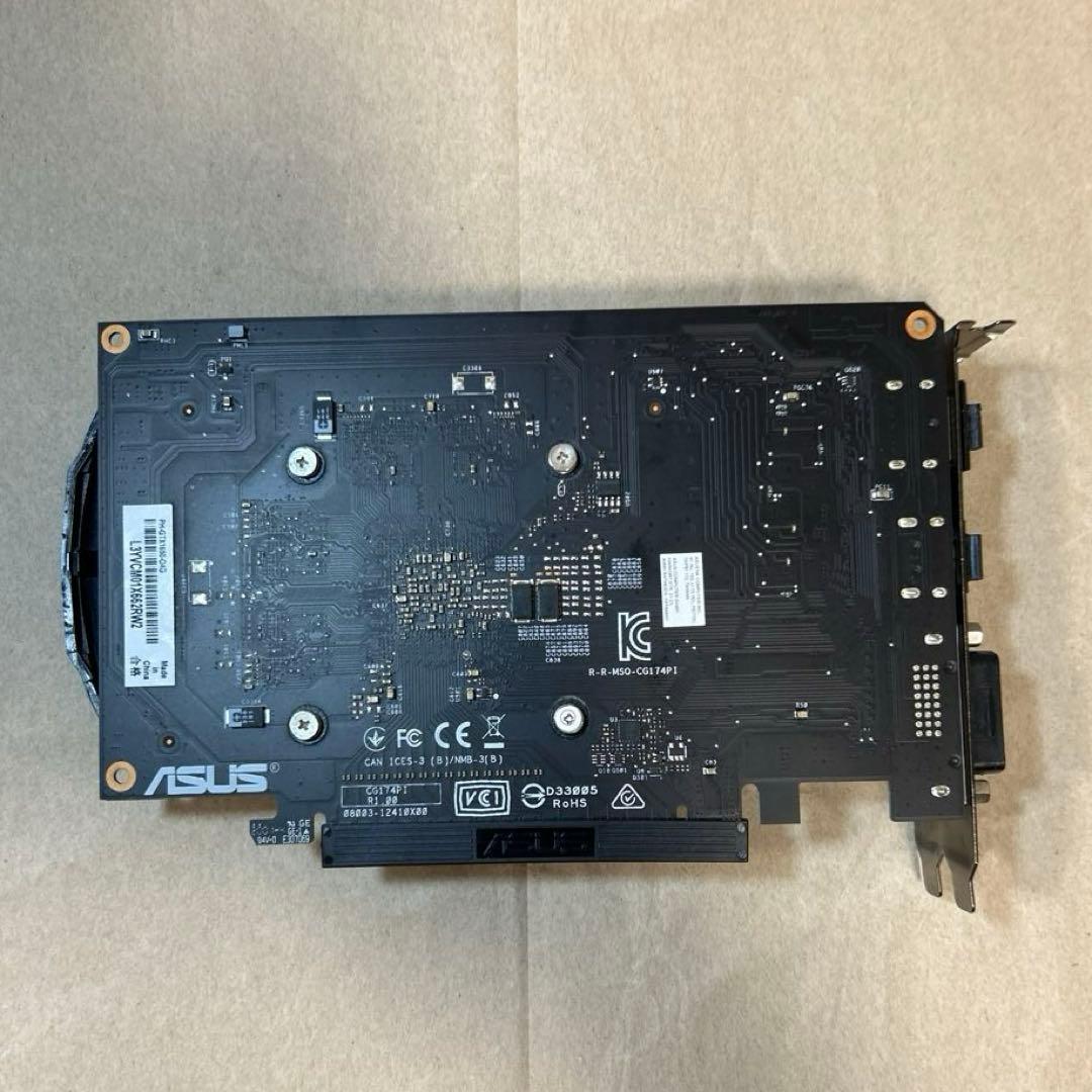 グラフィックボード・グラボ・ビデオカード ASUS GeForce GTX 1650-O4G