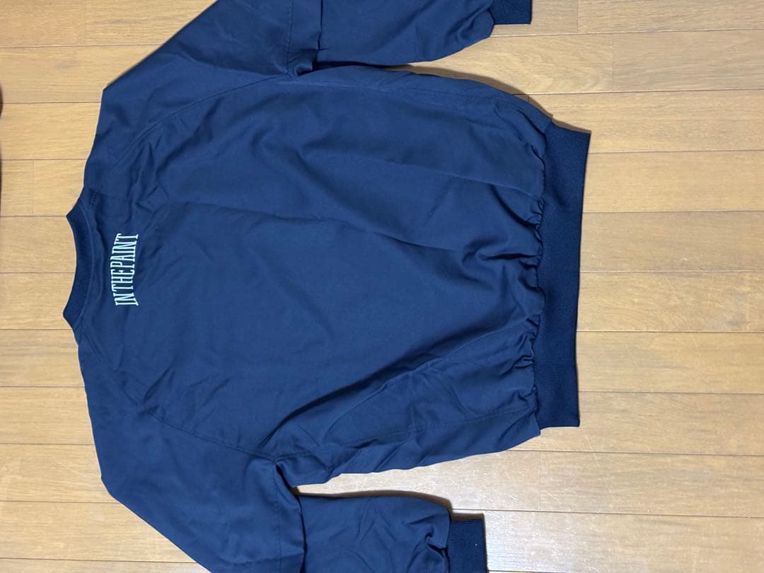 N,may  IN THE PAINT VネックJUMPER ネイビー