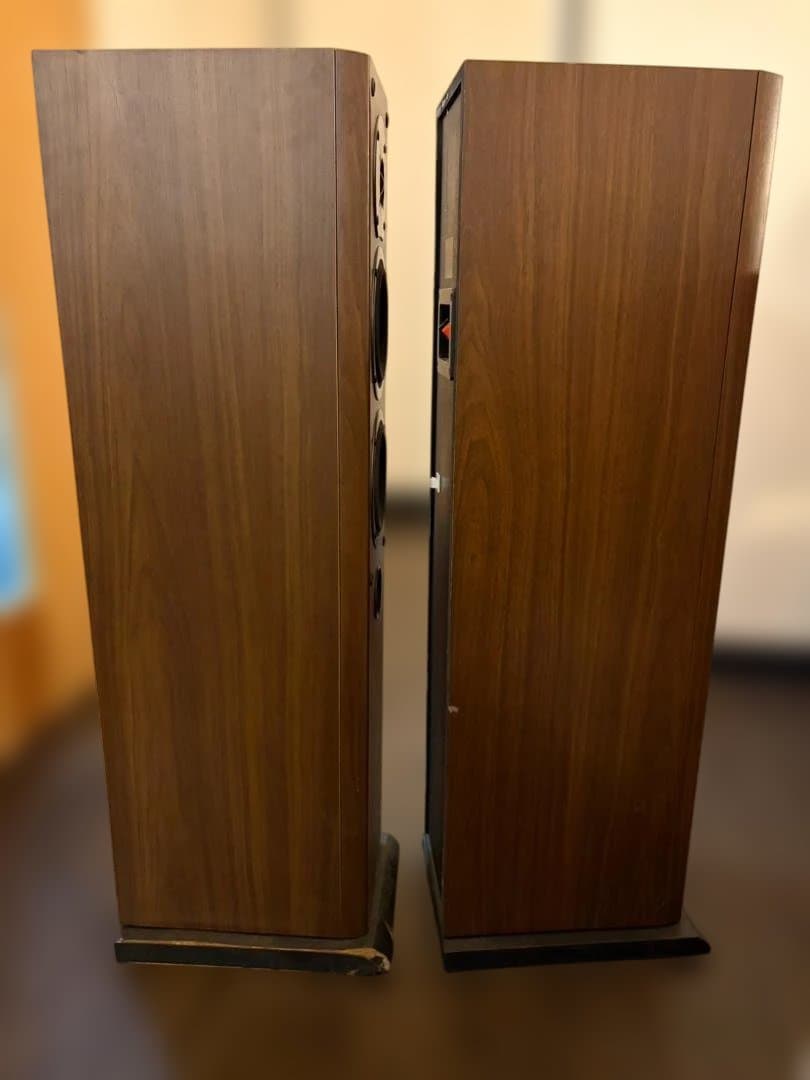 D-305F スピーカー オンキョー 高音質 ペア 木目 ウッド