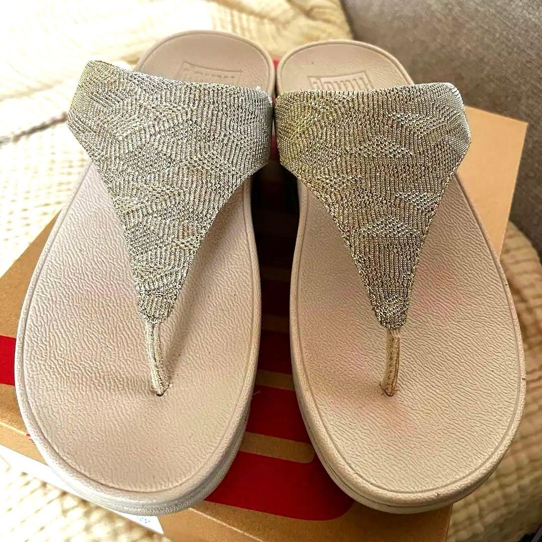 【お値下げ】fitflop Lulu Glitz サンダル US6