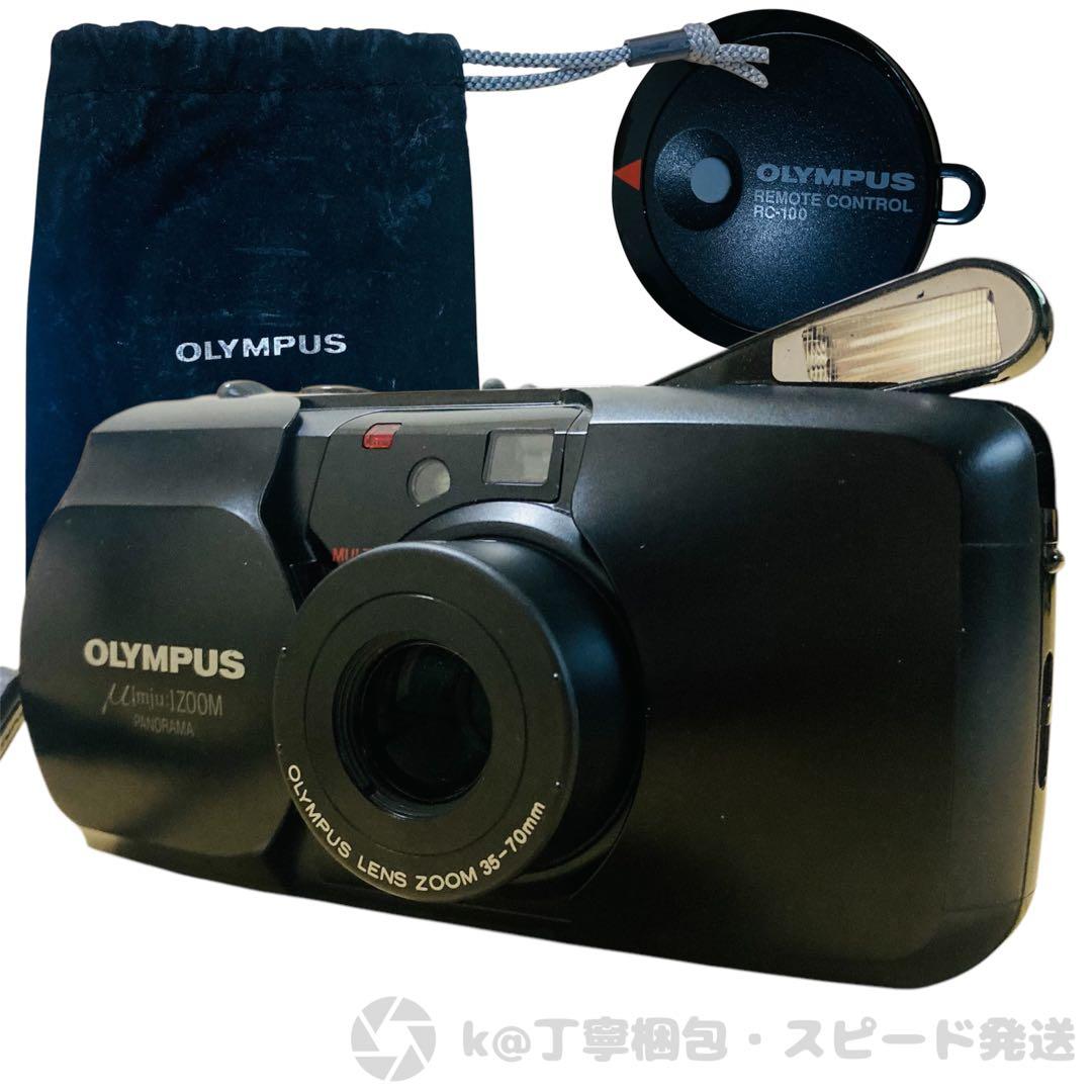 【美品】OLYMPUS μ zoom PANORAMA フィルムカメラ