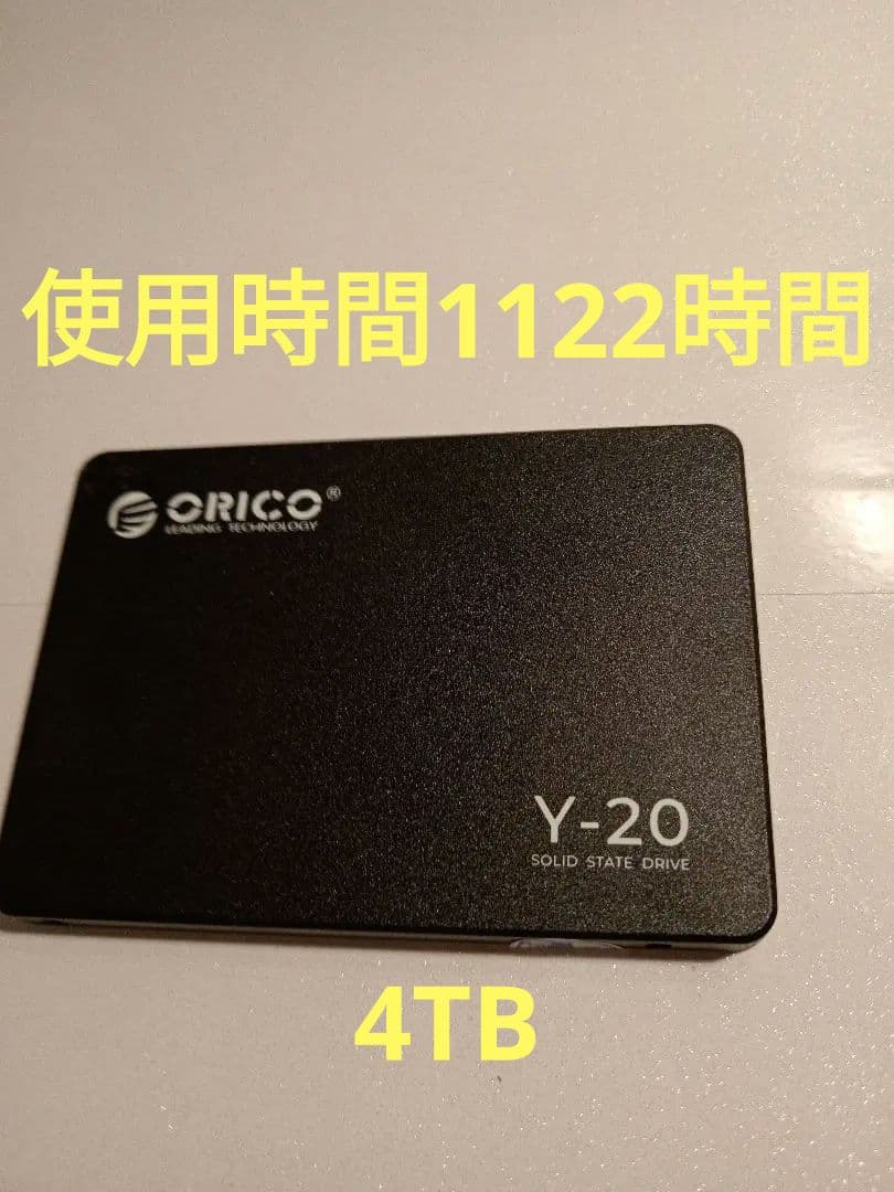 ORICO Y-20 4TB SSD SATA III 2.5インチ