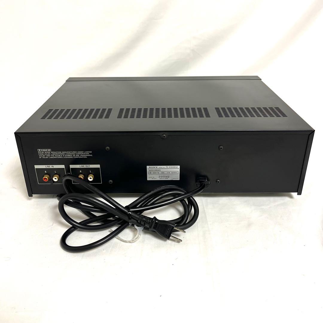 【送料込み】SONY TC-K333ESX カセットデッキ ソニー