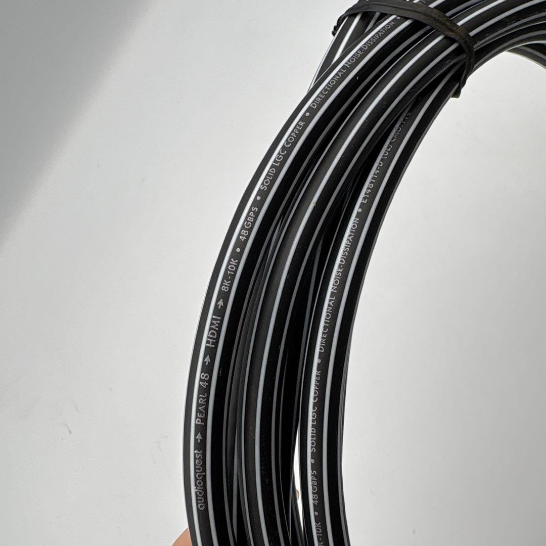 美品 audioquest Pearl48 HDMIケーブル 5m