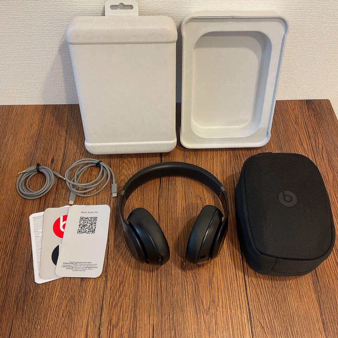 美品⭐️ Beats Studio Pro ワイヤレスヘッドホン　ブラック 黒
