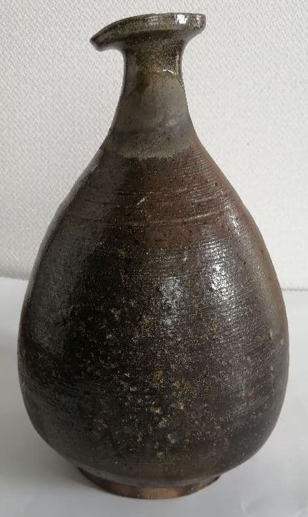 (専用)古唐津　川古徳利(首修理)