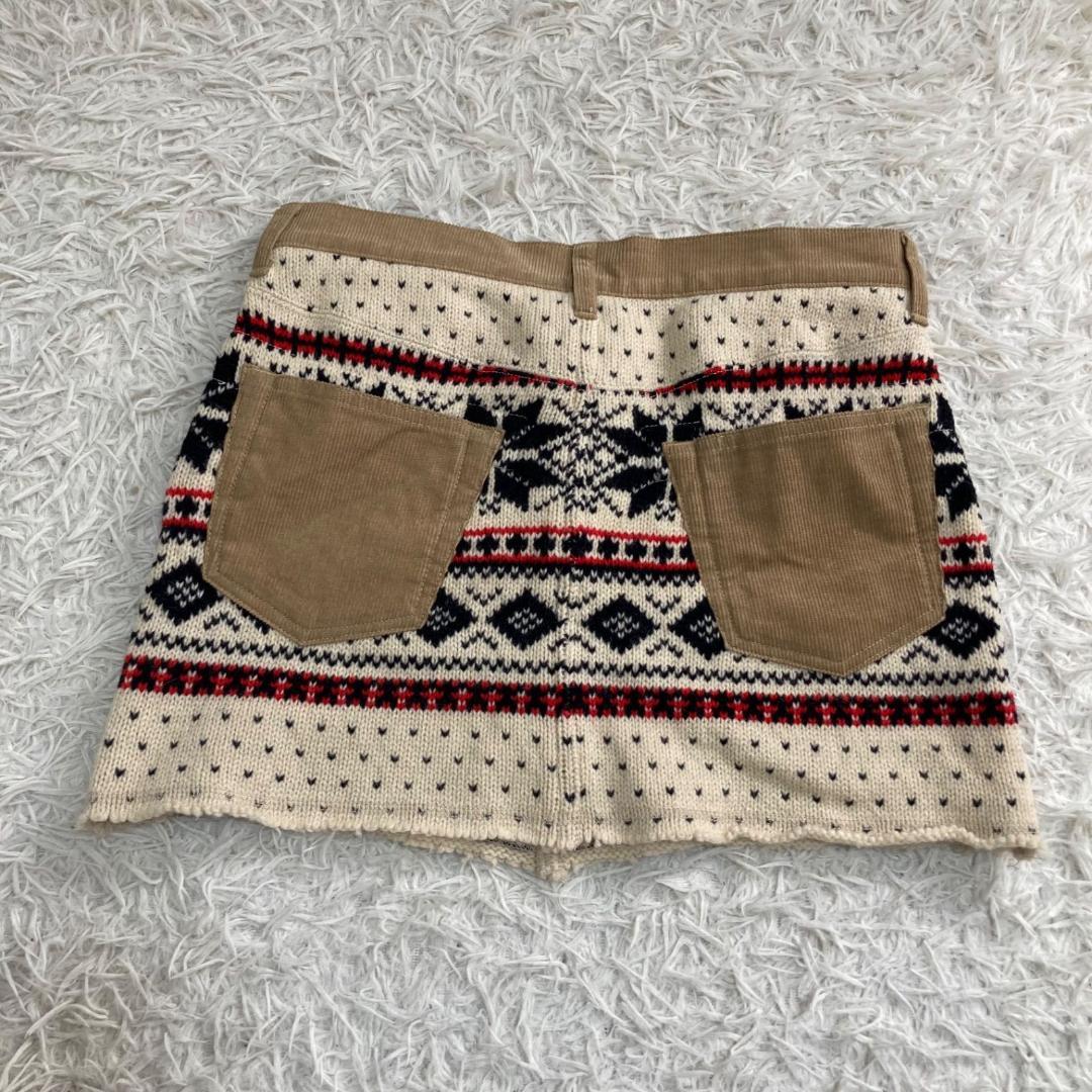 美品✨ジュンヤワタナベコムデギャルソン ノルディック ミニスカート M