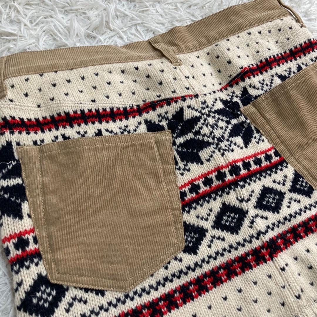 美品✨ジュンヤワタナベコムデギャルソン ノルディック ミニスカート M