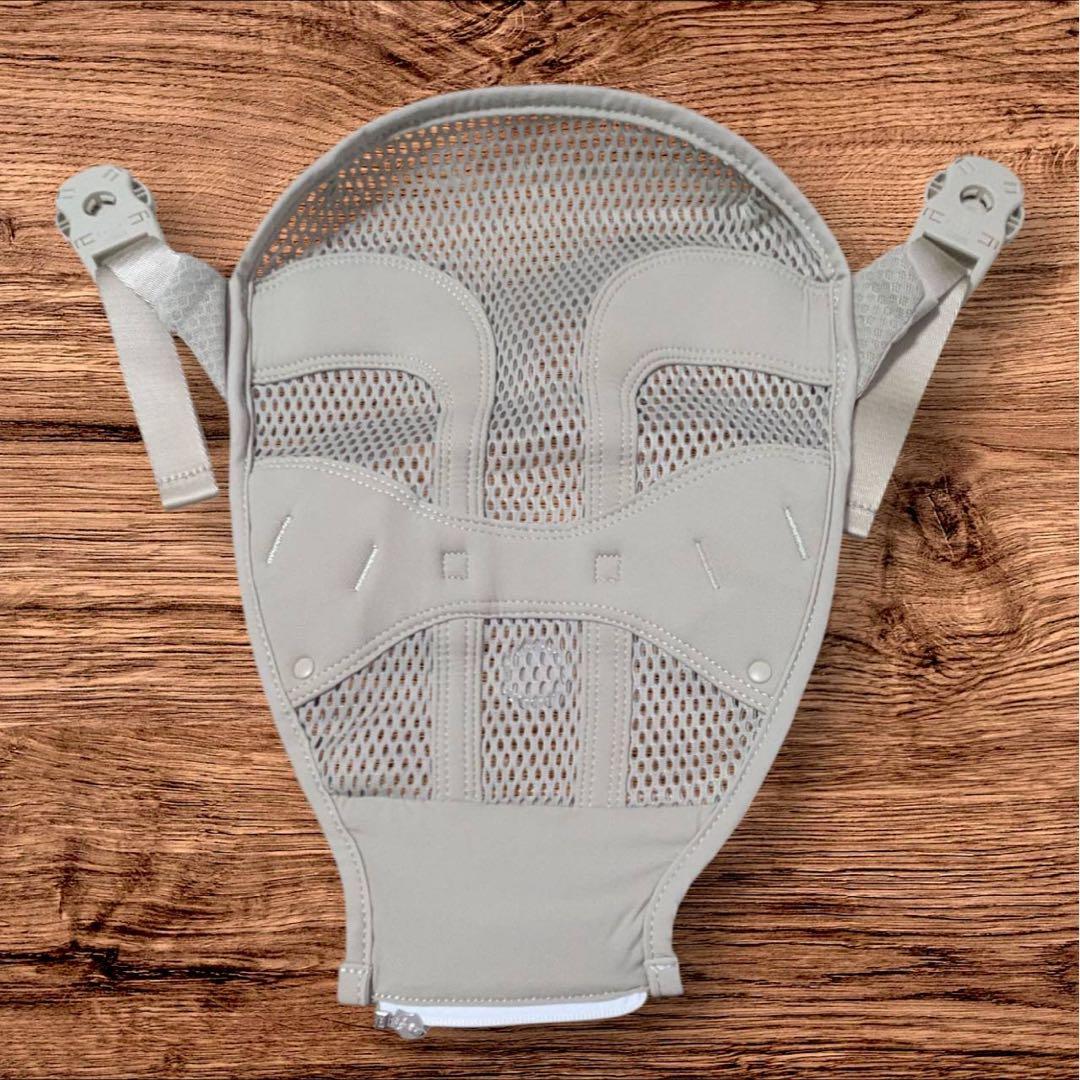 ✨美品✨ エアバギー　Airbuggy ベビーキャリア　抱っこ紐　よだれカバー付