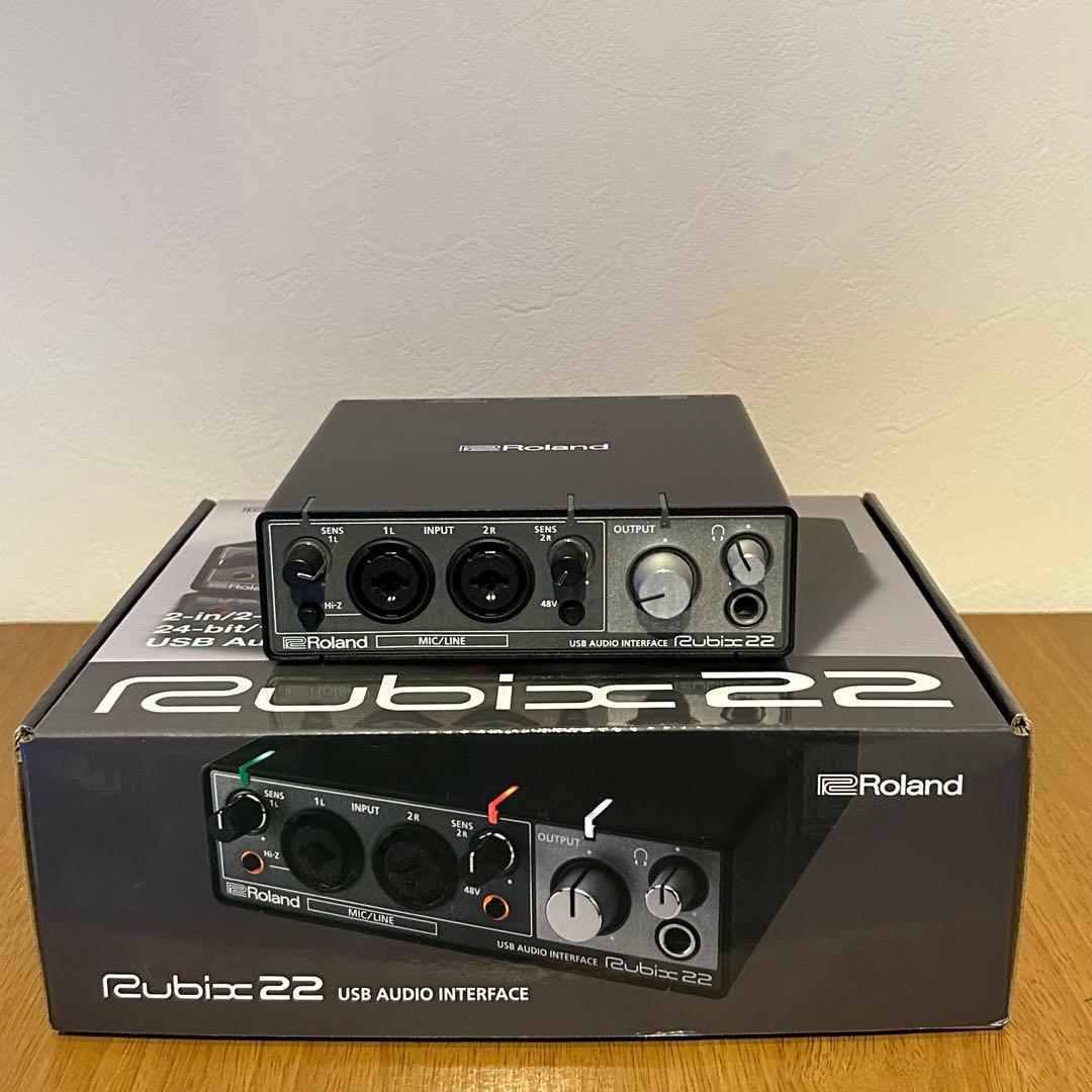 【美品】 Roland RUBIX22 USBオーディオインターフェイス