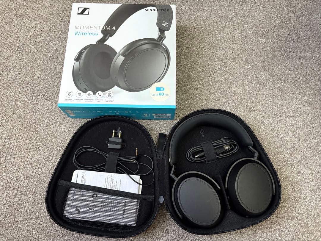 ゼンハイザーモメンタム4 ワイヤレスヘッドホン