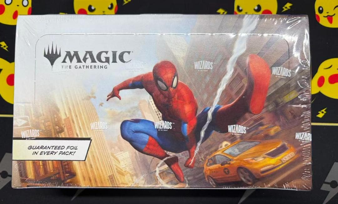 MTG スパイダーマン 英語 プレイブースター 未開封 1BOX