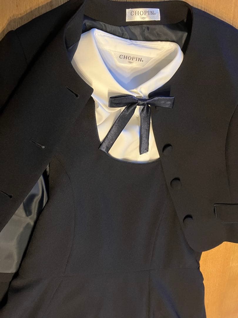 CHOPIN 受験 卒服 スーツ 女の子 ジュニア フォーマル 150㎝