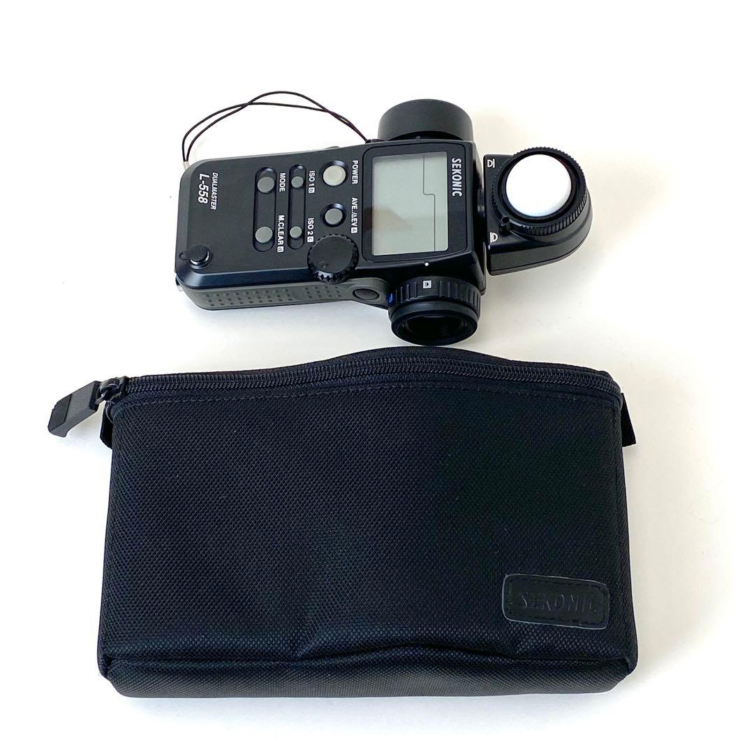 【美品】セコニックSEKONIC DUALMASTER L-558 露出計