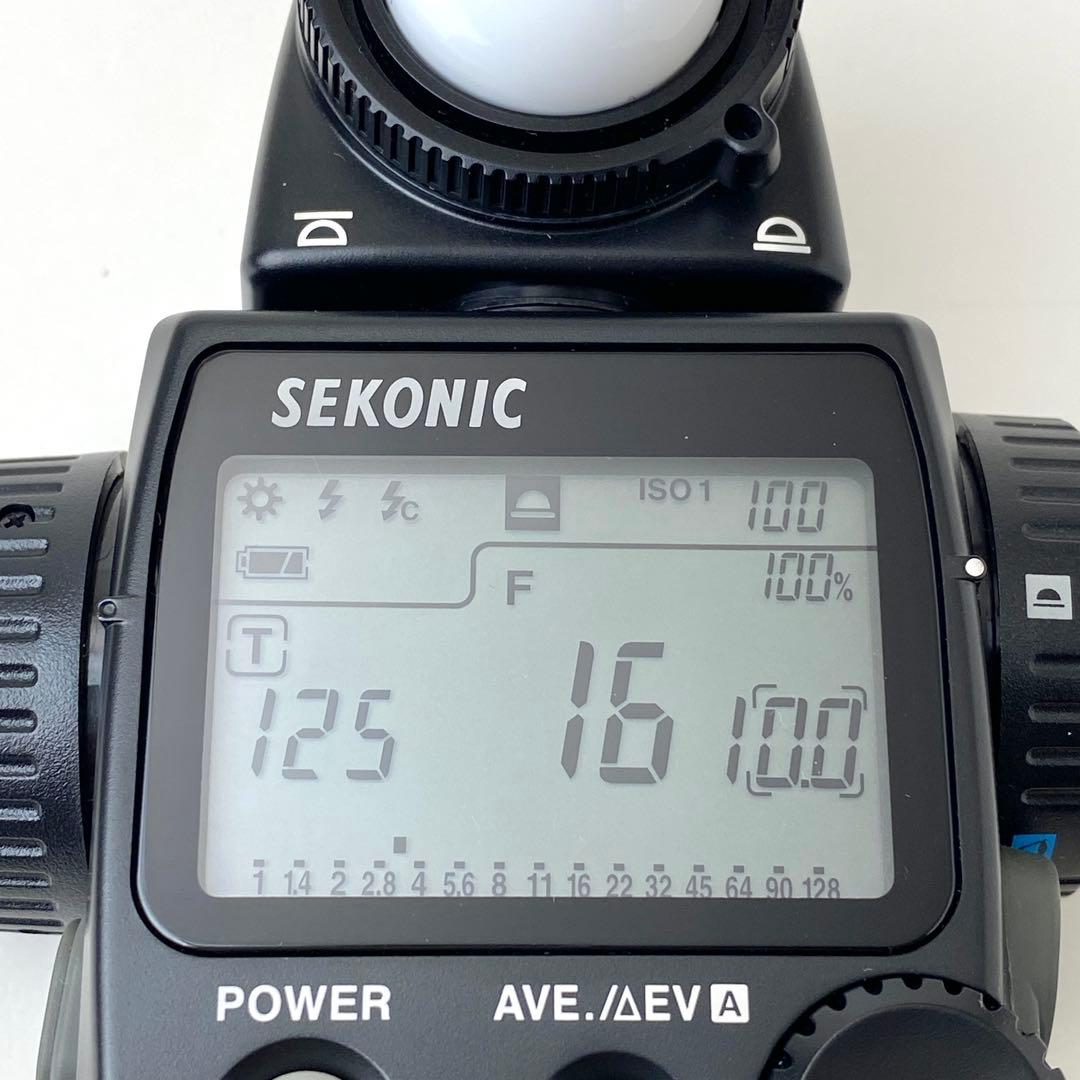 【美品】セコニックSEKONIC DUALMASTER L-558 露出計