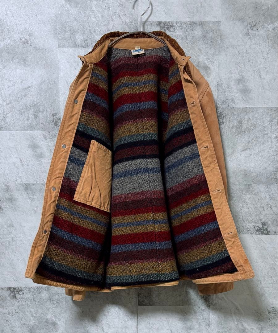 パタゴニアPatagonia白タグ70sダッグ地カバーオールMサイズ