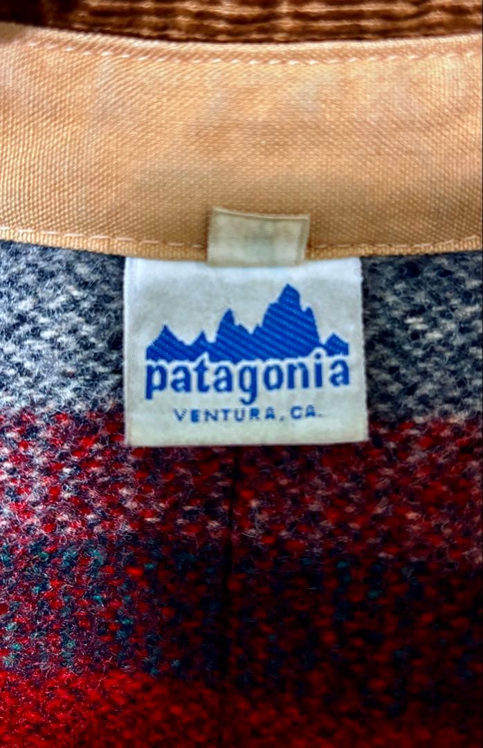 パタゴニアPatagonia白タグ70sダッグ地カバーオールMサイズ