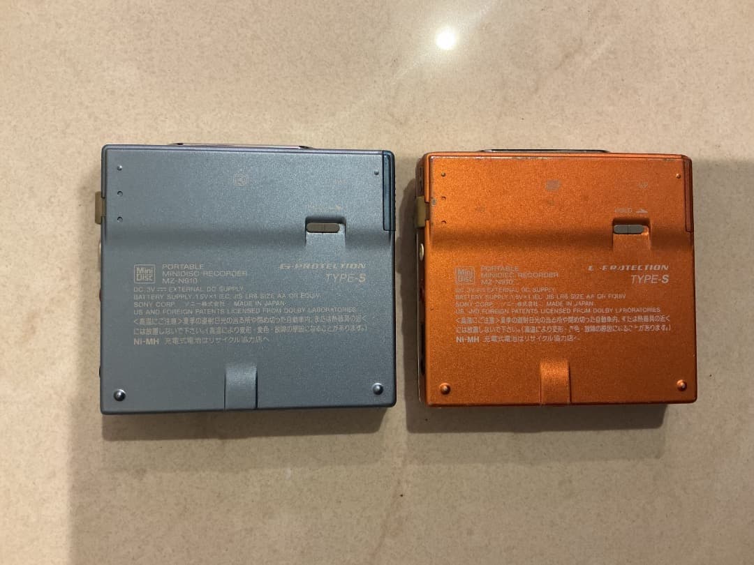 SONY ポータブルMDプレーヤー 4台セット