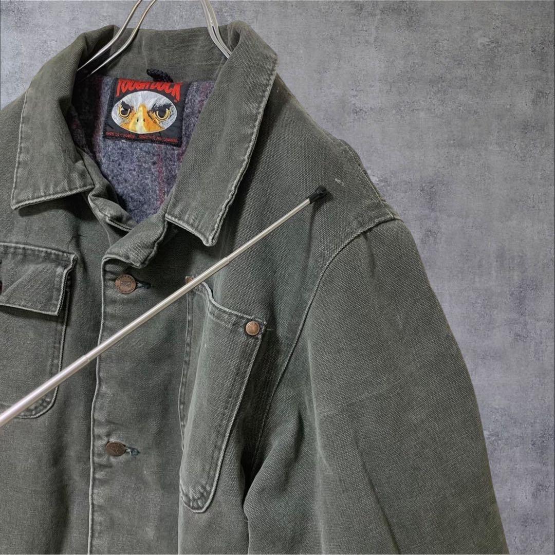 【w868】90s TOUGH DUCK ミシガンチョアコート ダック地 希少
